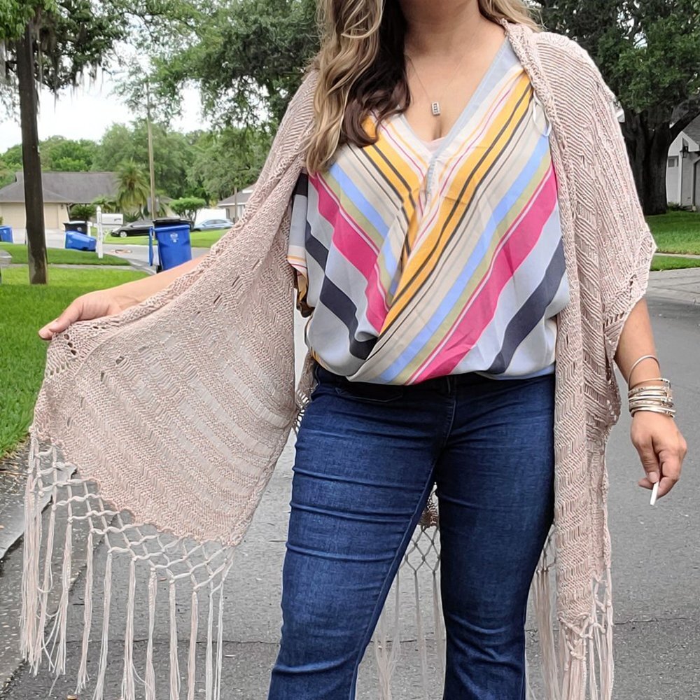 Fringe Kimono
